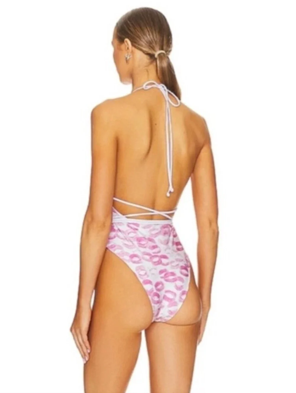 NWOT Frankies Bikinis X Sydney Sweeney Gemma Shine One Piece Bikini XL